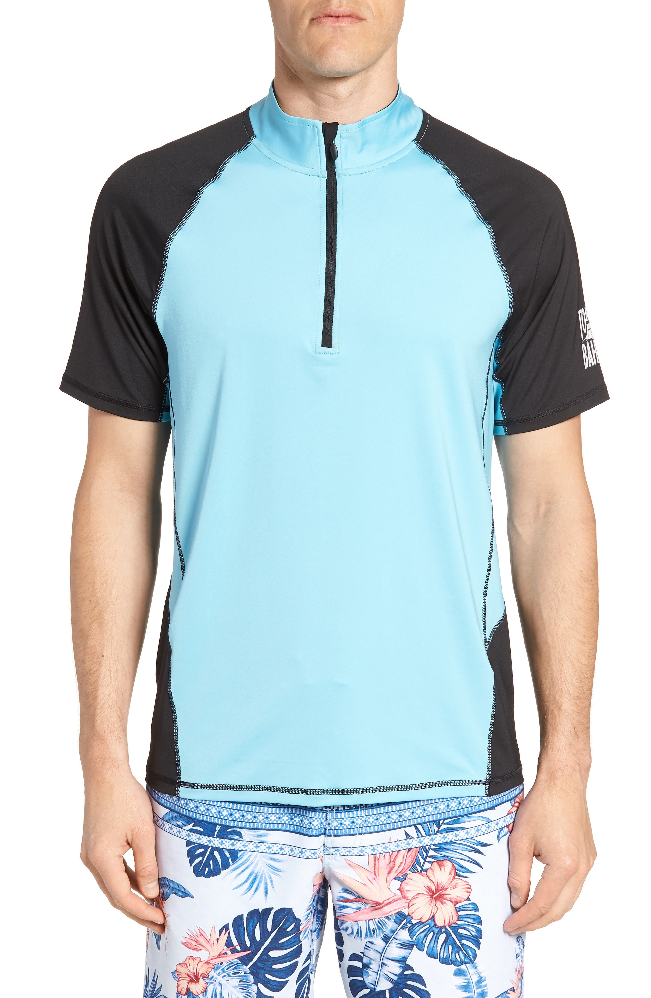 Tommy Bahama IslandActive™ Colorblock Beach Pro Rashguard T-Shirt (Men ...