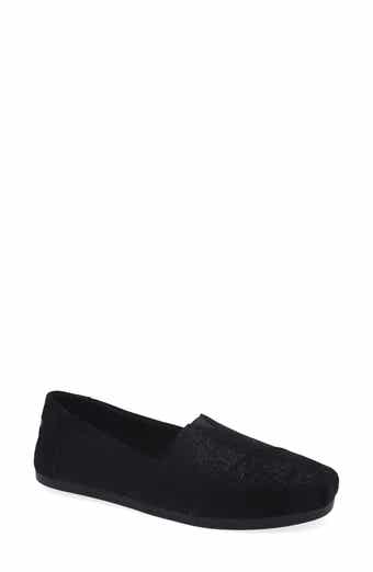 TOMS Metallic Suede Classic Slip On Sneaker