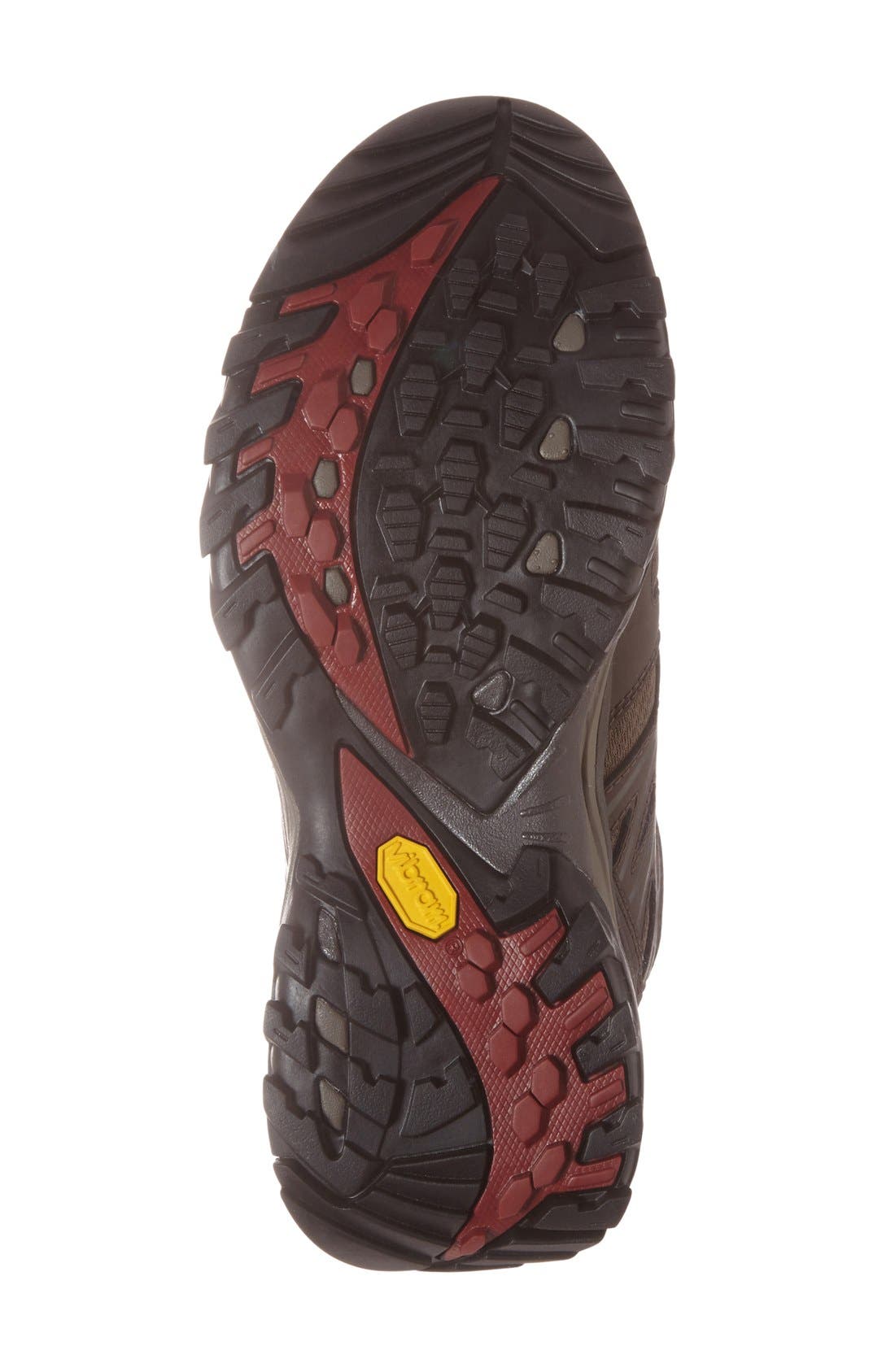 'Hedgehog Fastpack' Gore-Tex® Waterproof Hiking Shoe, Alternate, color, COFFEE BROWN/ ROSEWOOD RED