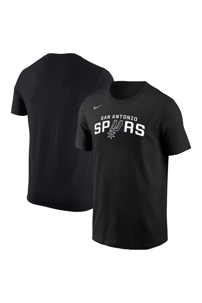 Men's Nike Black San Antonio Spurs Logo T-Shirt, Main, color, Black
