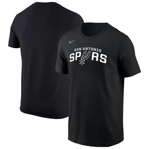 Men's Nike Black San Antonio Spurs Logo T-Shirt