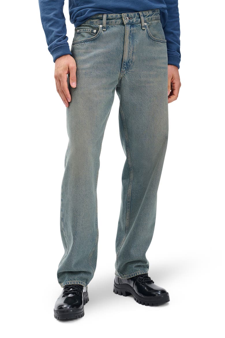 Fit 4 Authentic Rigid Infuse Straight Leg Jeans, Main, color, SEPIN