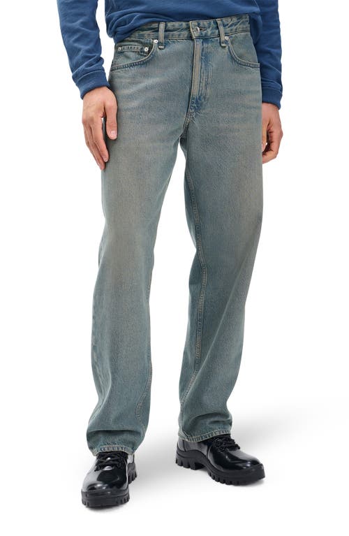 Rag & Bone Fit 4 Authentic Rigid Infuse Straight Leg Jeans In Blue