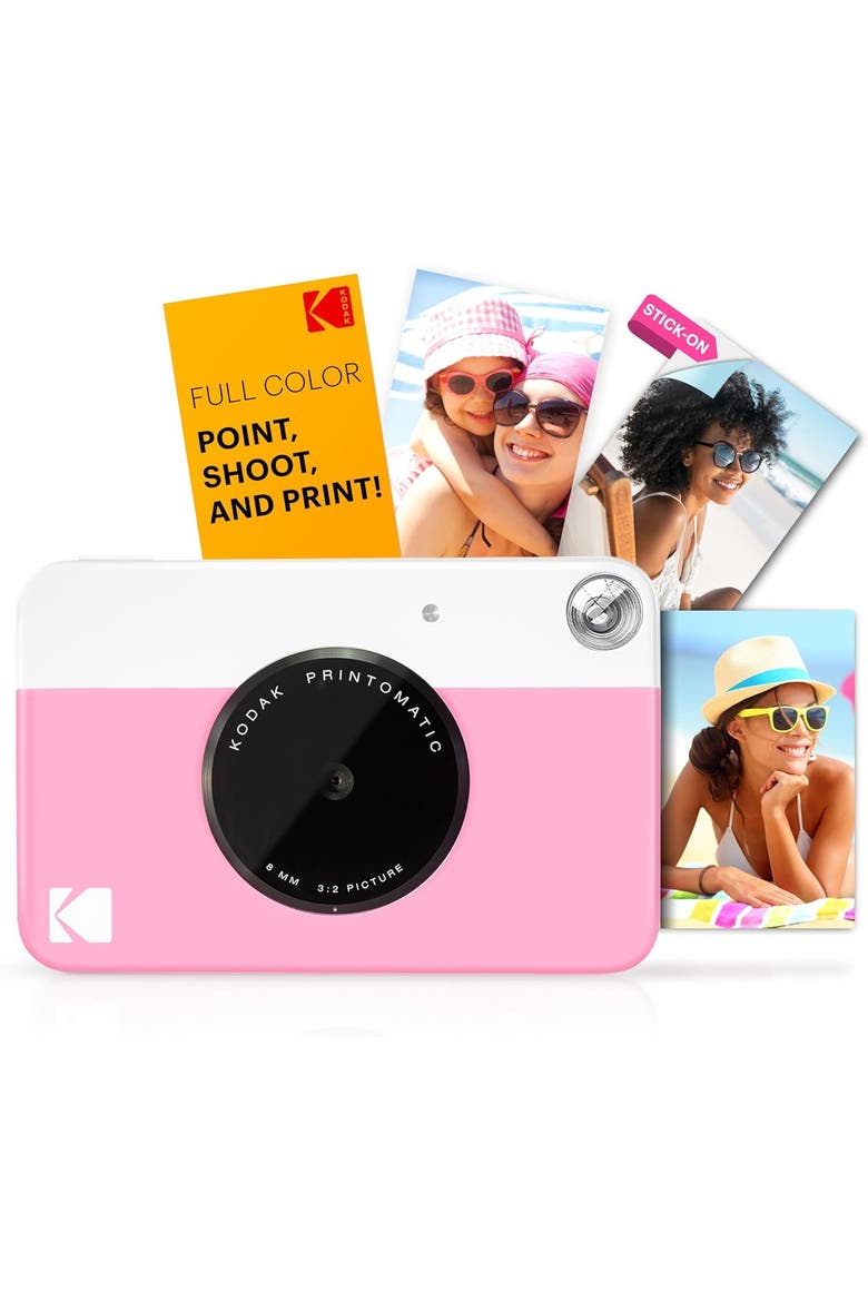 Printomatic Bundle + Pink Case & 20 Zink, Alternate, color, Pink