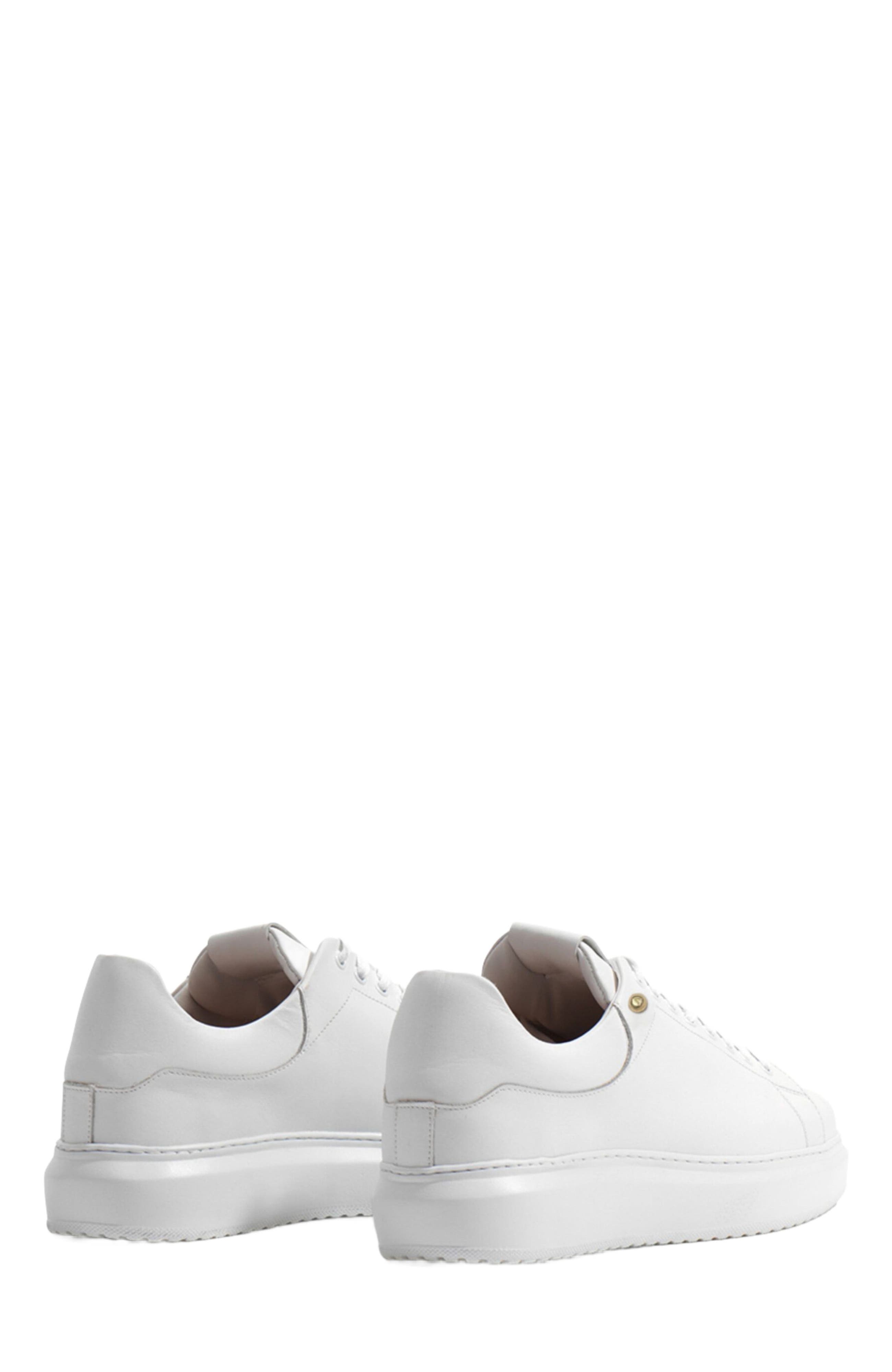 Hugo Orthopedic Sneakers, Alternate, color, White Leather