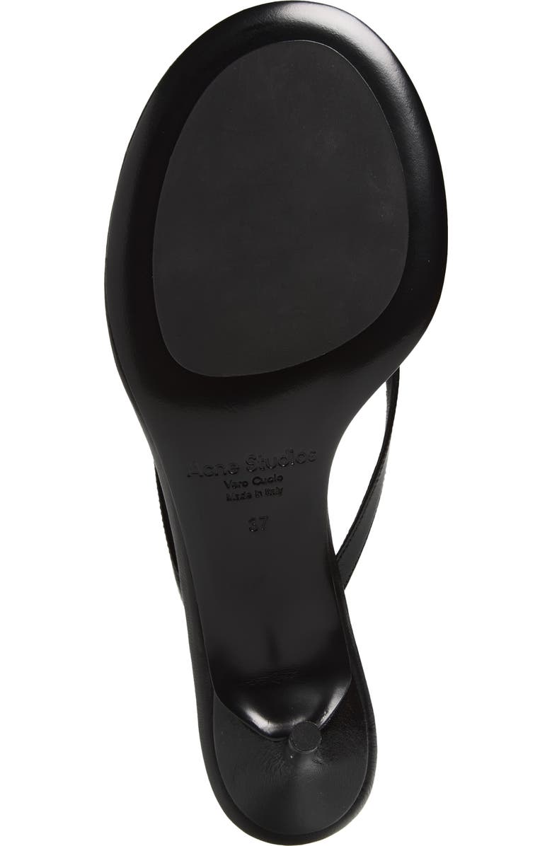 Acne Studios Kitten Heel Sandal, Alternate, color, Black