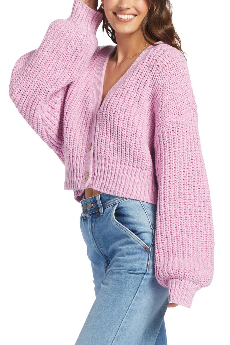 Sundaze Crop Cardigan, Alternate, color, PIROUETTE