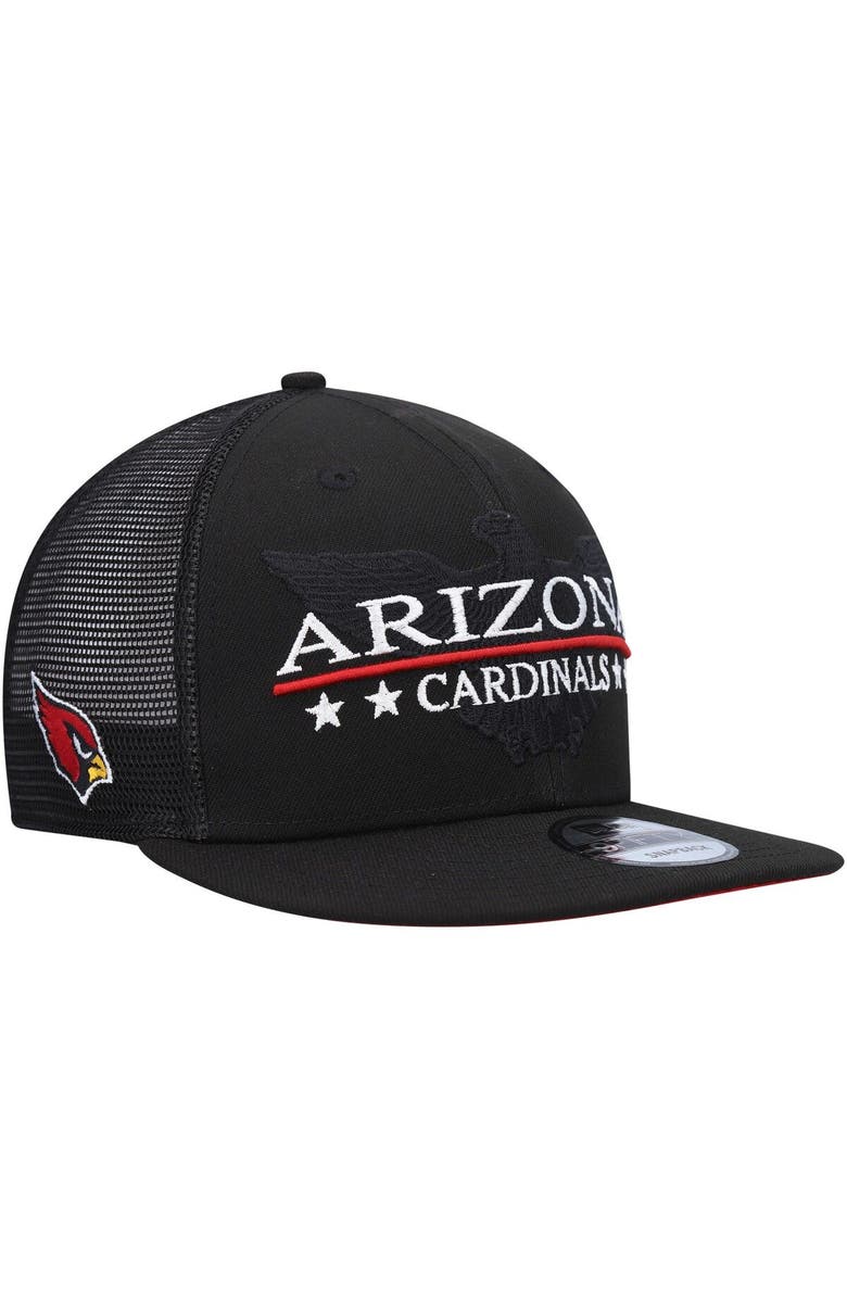 New Era Men's New Era Black Arizona Cardinals Totem 9FIFTY Snapback Hat, Main, color, 
