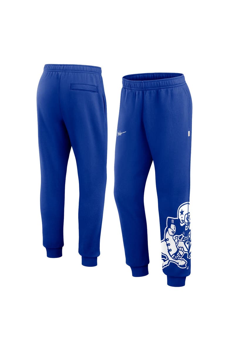 Nike Men's Nike  Royal Dallas Cowboys Logo Crop Joggers, Main, color, 