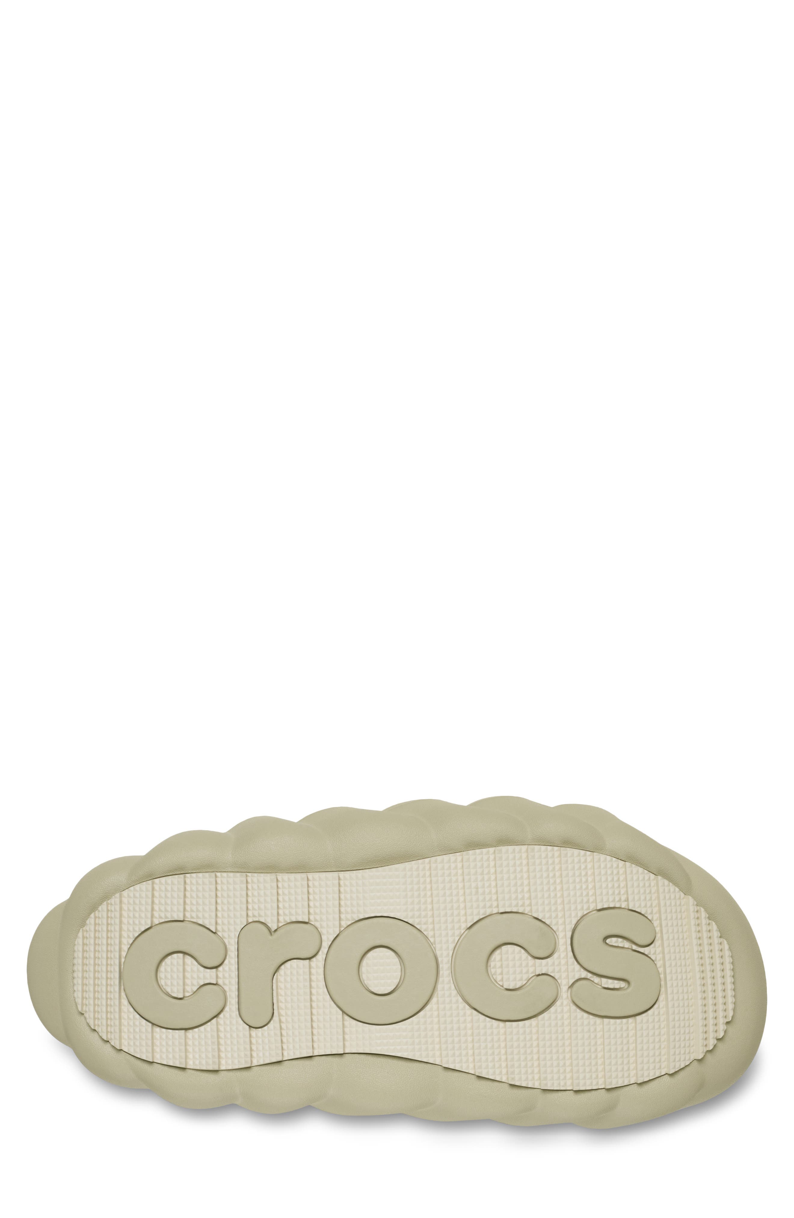 CROCS Overpuff Shorty Clog, Alternate, color, White