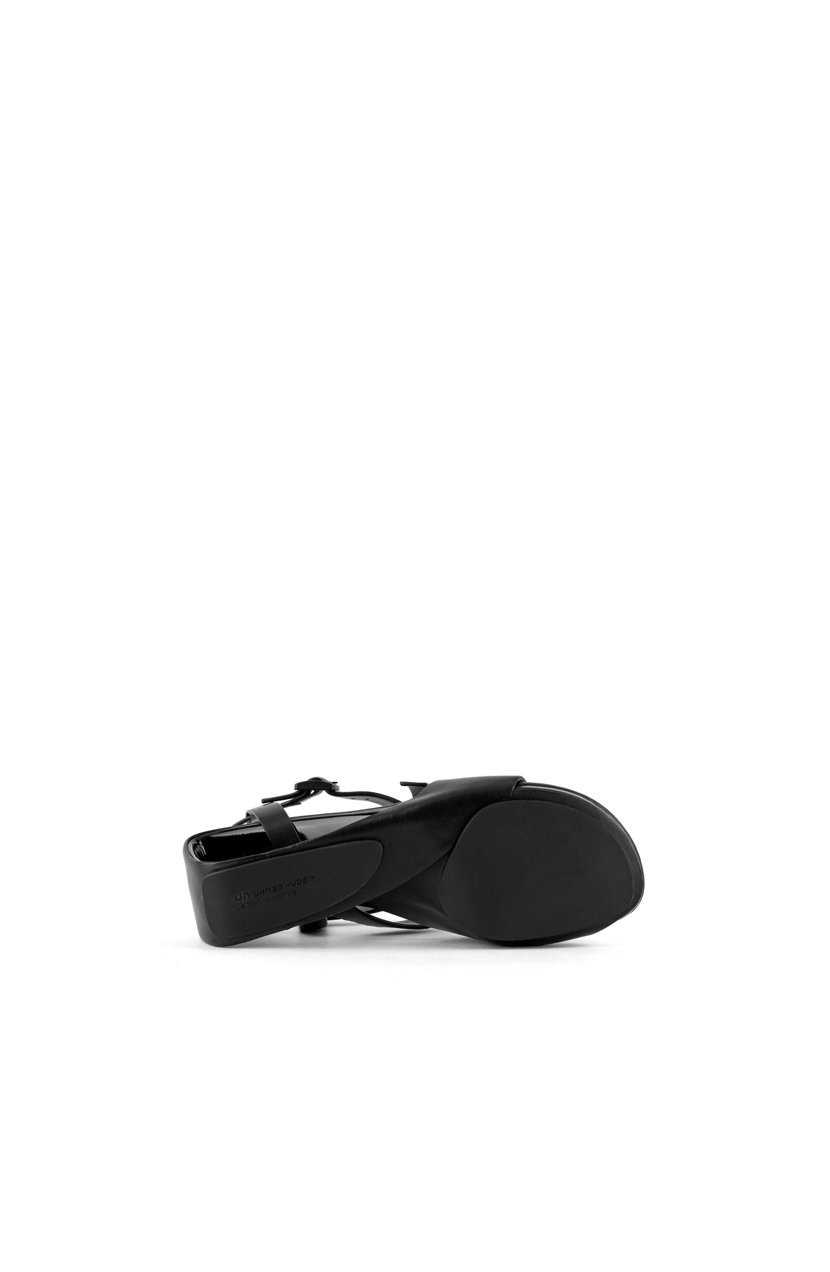 United Nude Mobius Straps Mid Sandals, Alternate, color, Black