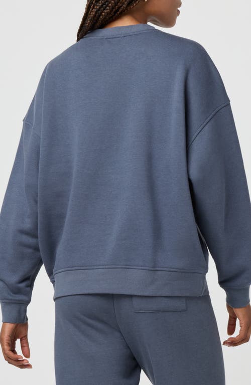 Florence By Mills Cozy Crush Oversize Sweatshirt In Blue