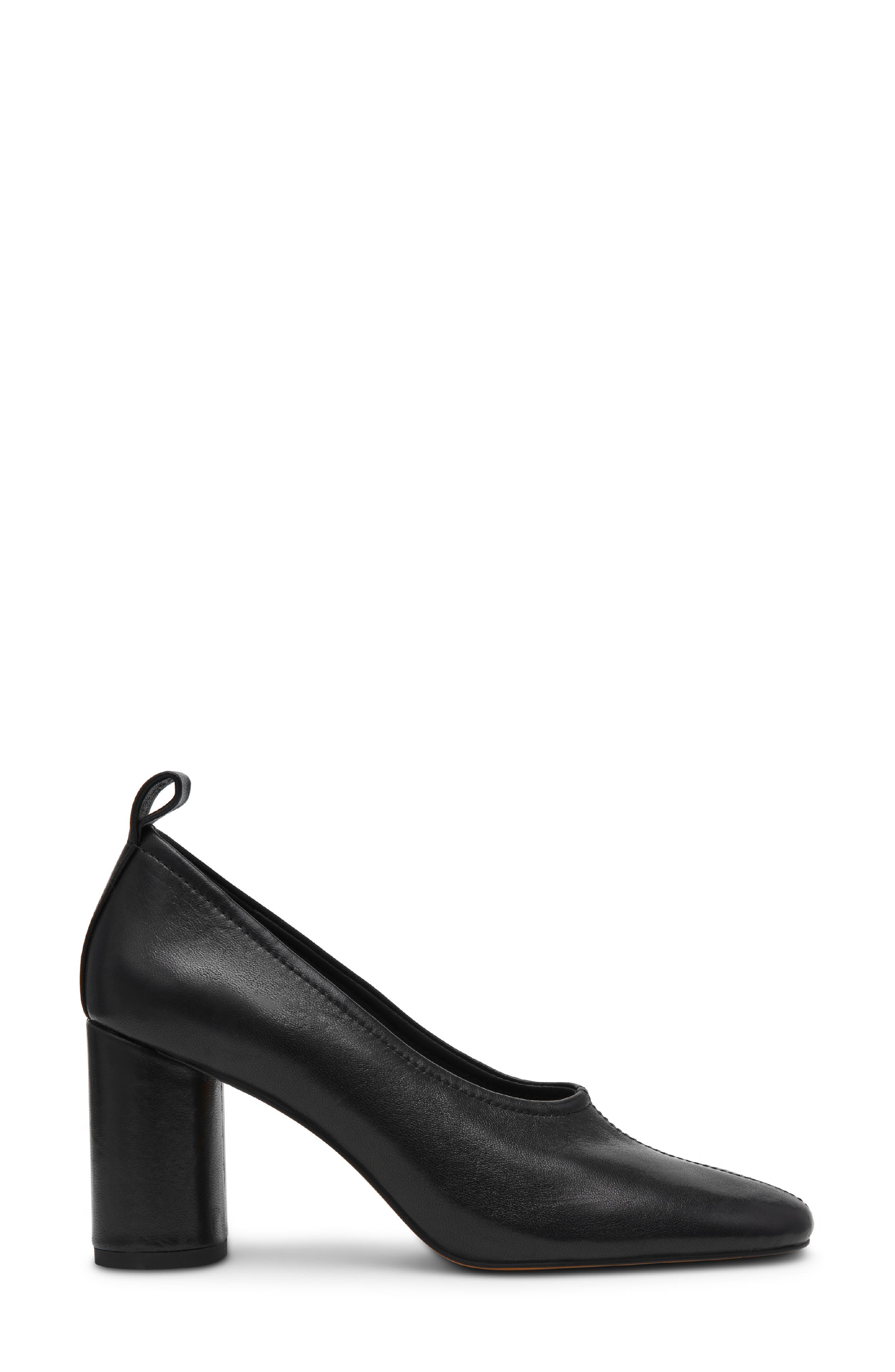 Monnet Leather Pump, Alternate, color, BLACK LEATHER