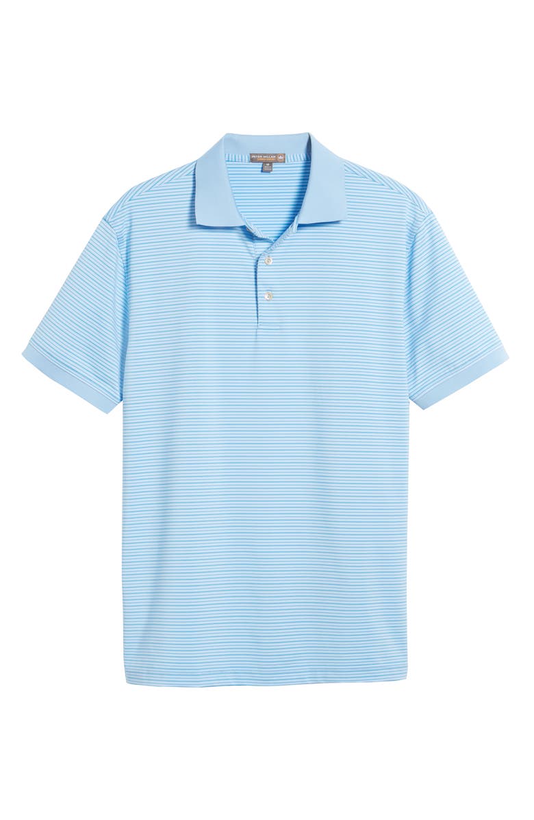 Peter Millar Creto Stripe Jersey Polo, Alternate, color,