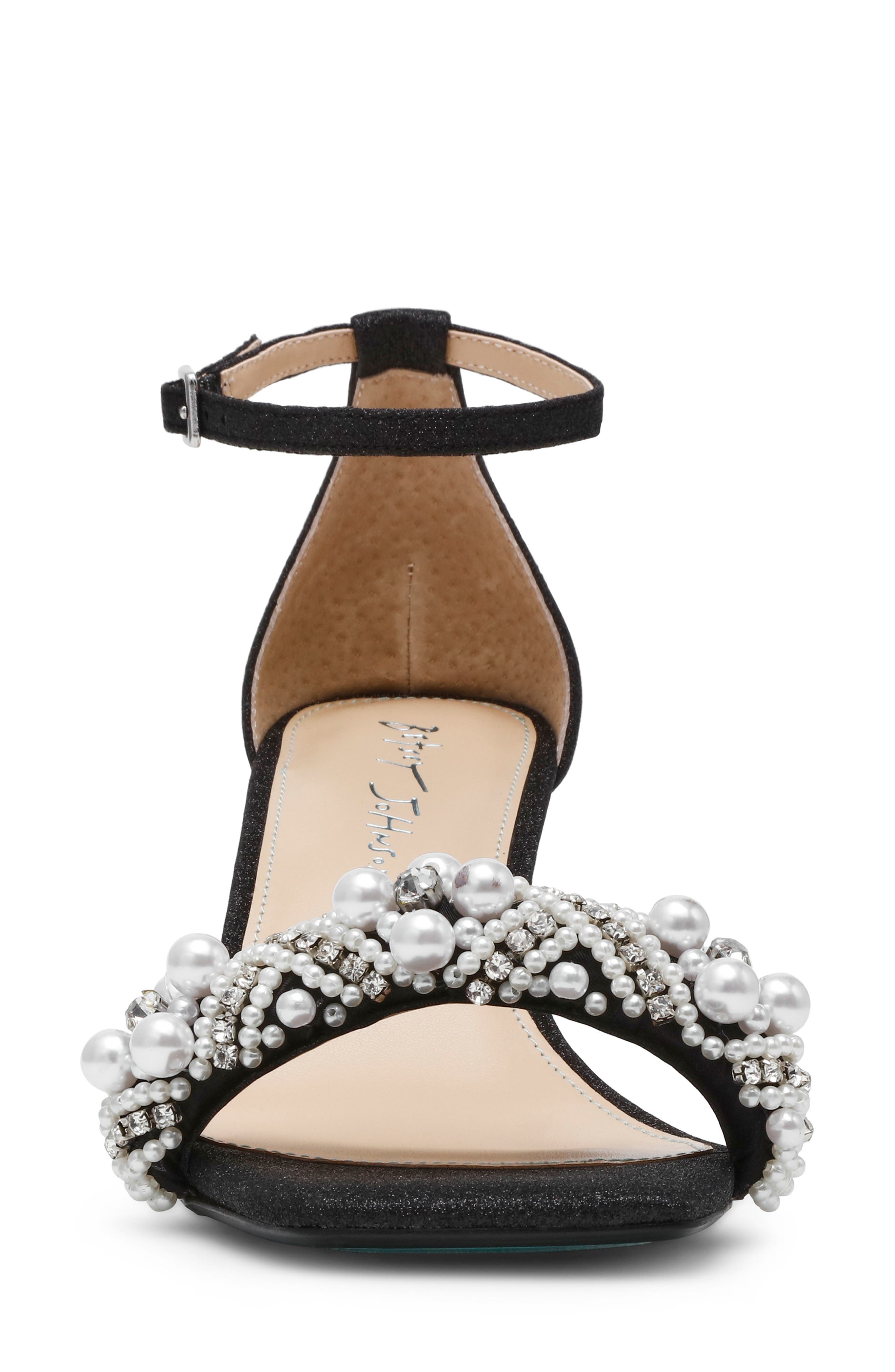 Betsey Johnson Milo Ankle Strap Sandal, Alternate, color, 