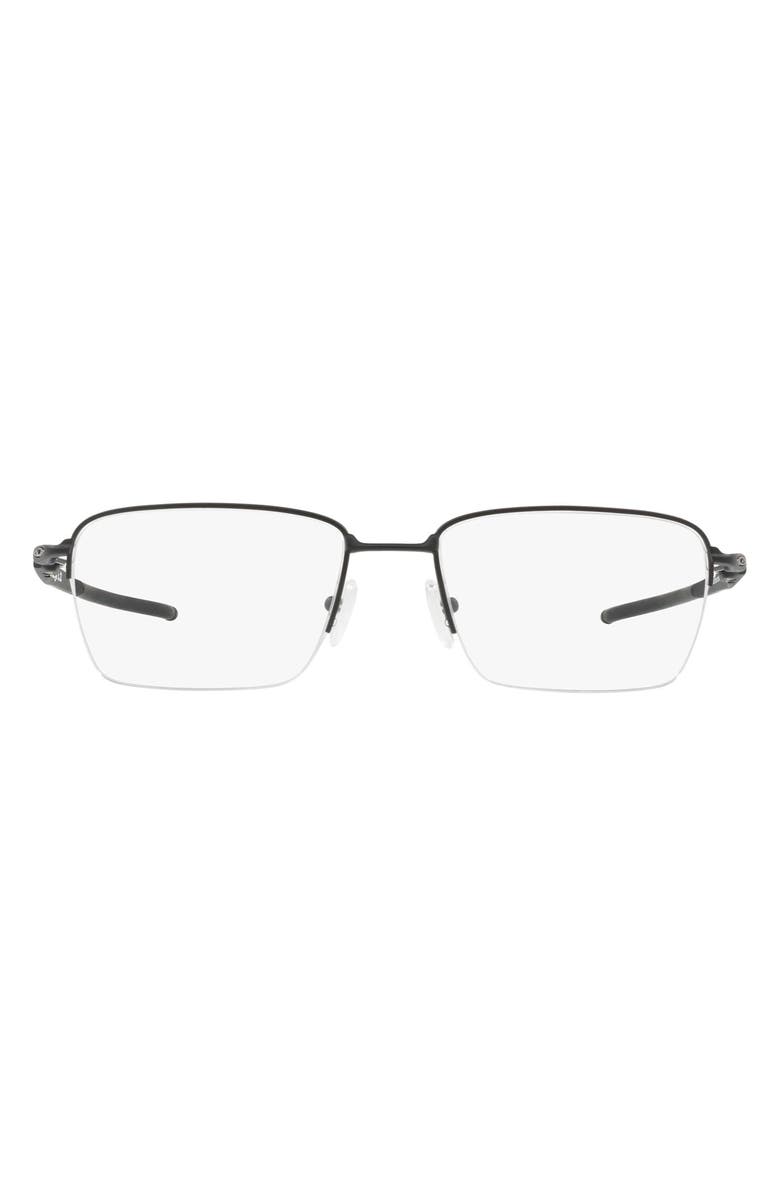 Oakley Gauge 3.2 Blade 54mm Semi Rimless Rectangular Optical Glasses, Main, color,