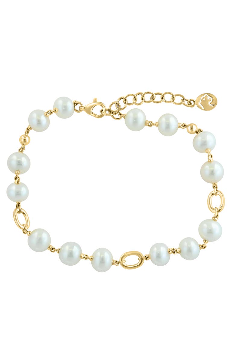 EFFY 14K Gold Freshwater Pearl Bracelet, Main, color, 