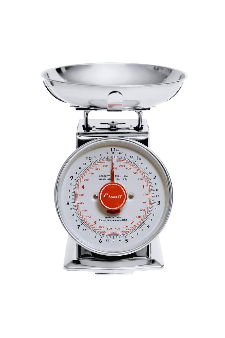 Mercado Dial Scale with Bowl, Alternate, color, Grey
