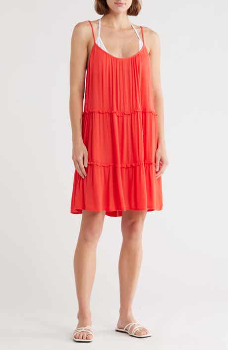 Elan Tiered Trapeze Dress