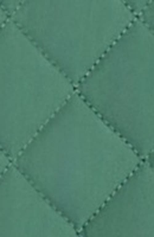 Jones New York Quilted Jacket In Green