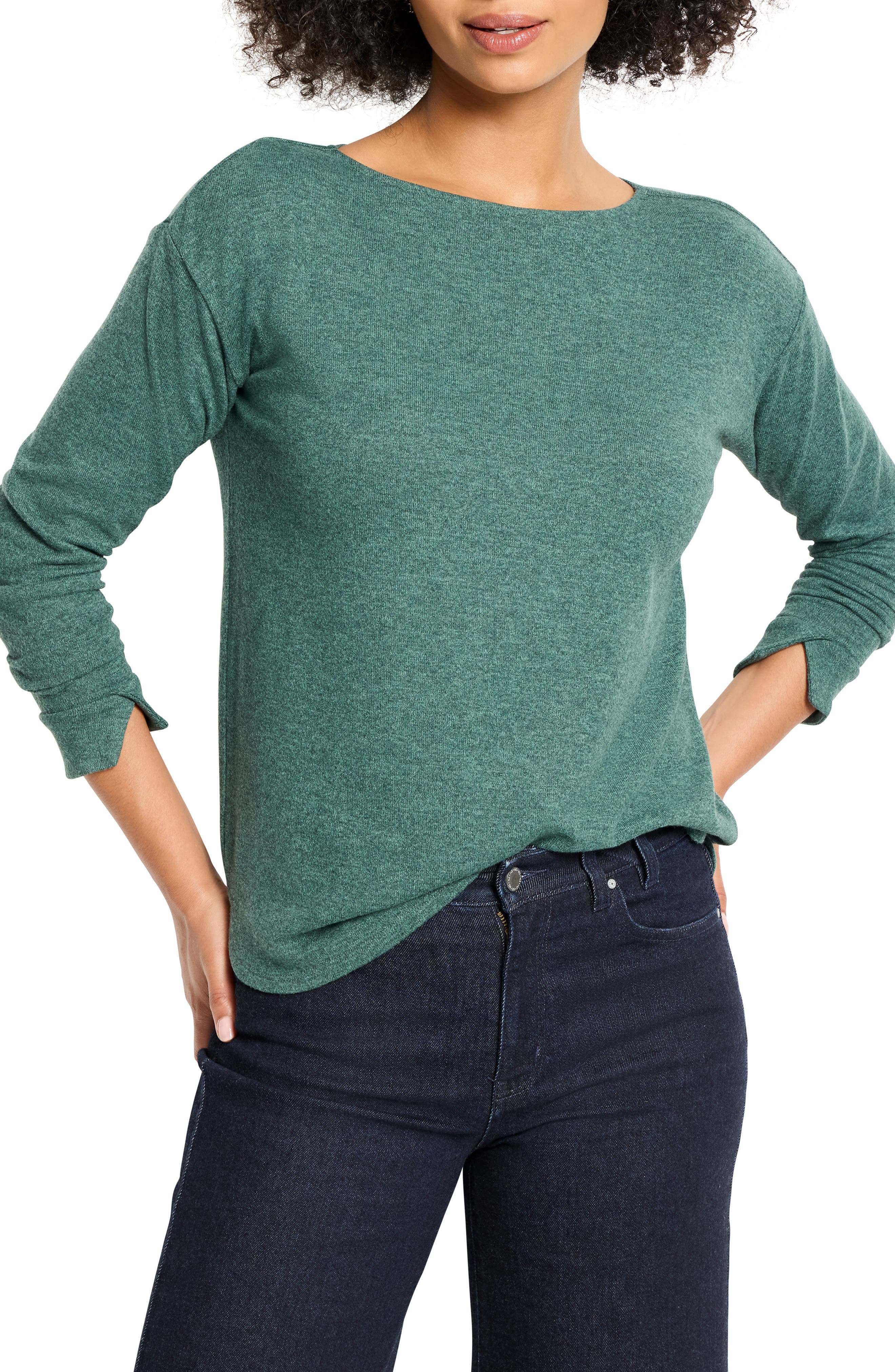 NZT by NIC+ZOE Everyday Easy Cozy Knit Top
