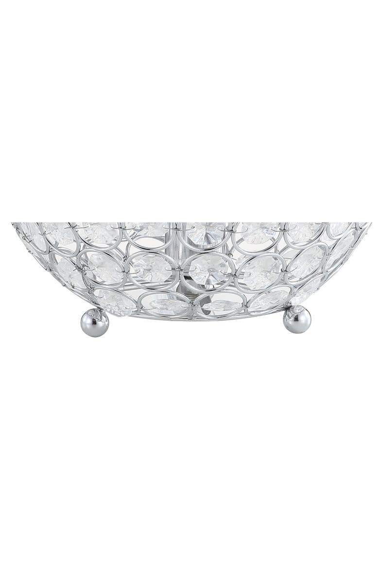 JONATHAN Y Gemma Acrylic/Metal LED Table Lamp, Alternate, color, Clear/Chrome