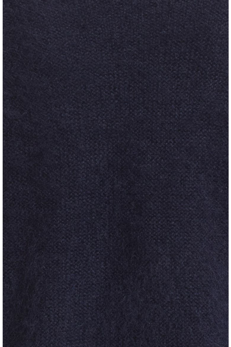 Mohair & Silk Turtleneck Sweater, Alternate, color, NAVY