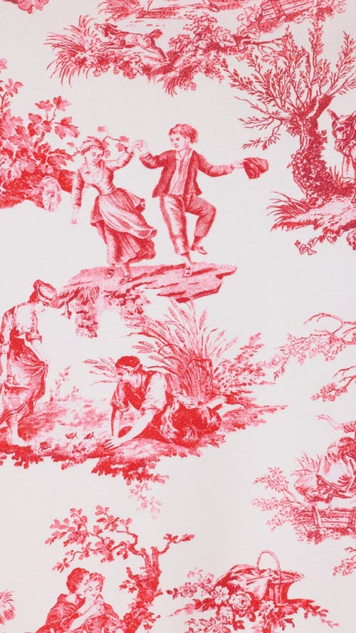 The Cat's Pajamas Pima Knit Holiday Long Sleeved Short Set In Multi