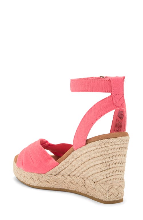 TOMS TOMS MARISE ESPADRILLE WEDGE SANDAL