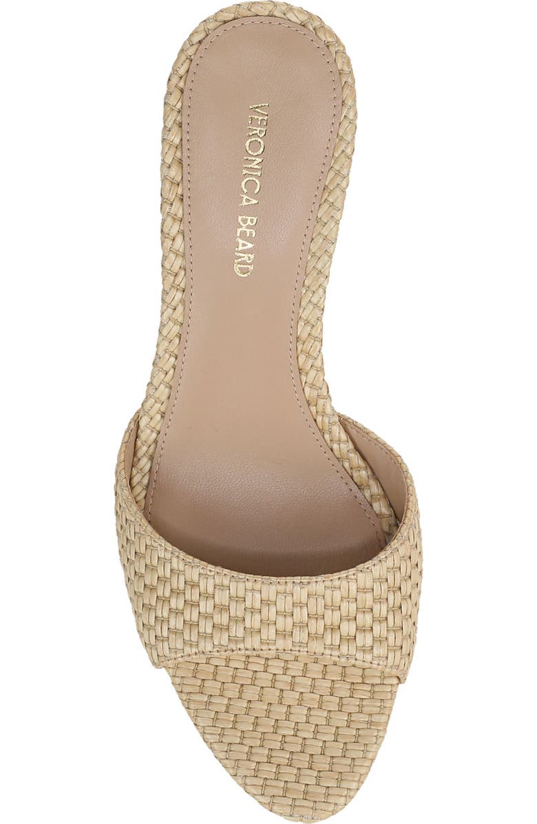 Veronica Beard Tia Slide Sandal, Alternate, color, Natural