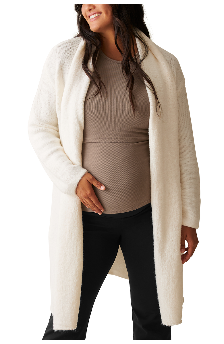 Kindred Bravely Chloe Cardigan Sweater, Alternate, color, Ecru