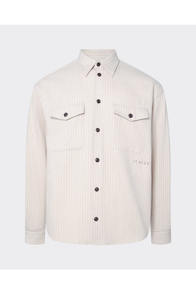 Workwear Button Down, Main, color, Tan Stripe