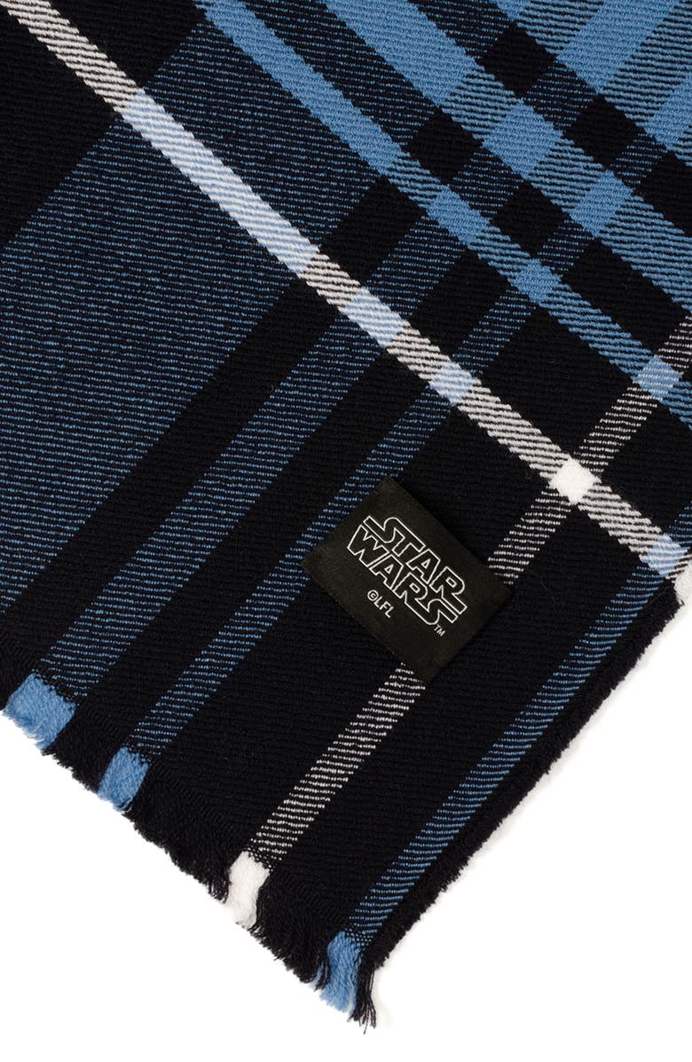 Cufflinks, Inc. Mandalorian Tartan Merino Wool Scarf, Alternate, color, Blue