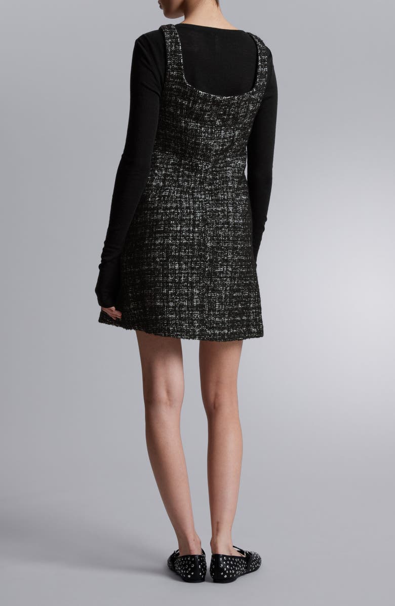 & Other Stories Sleeveless Tweed Dress, Alternate, color, 