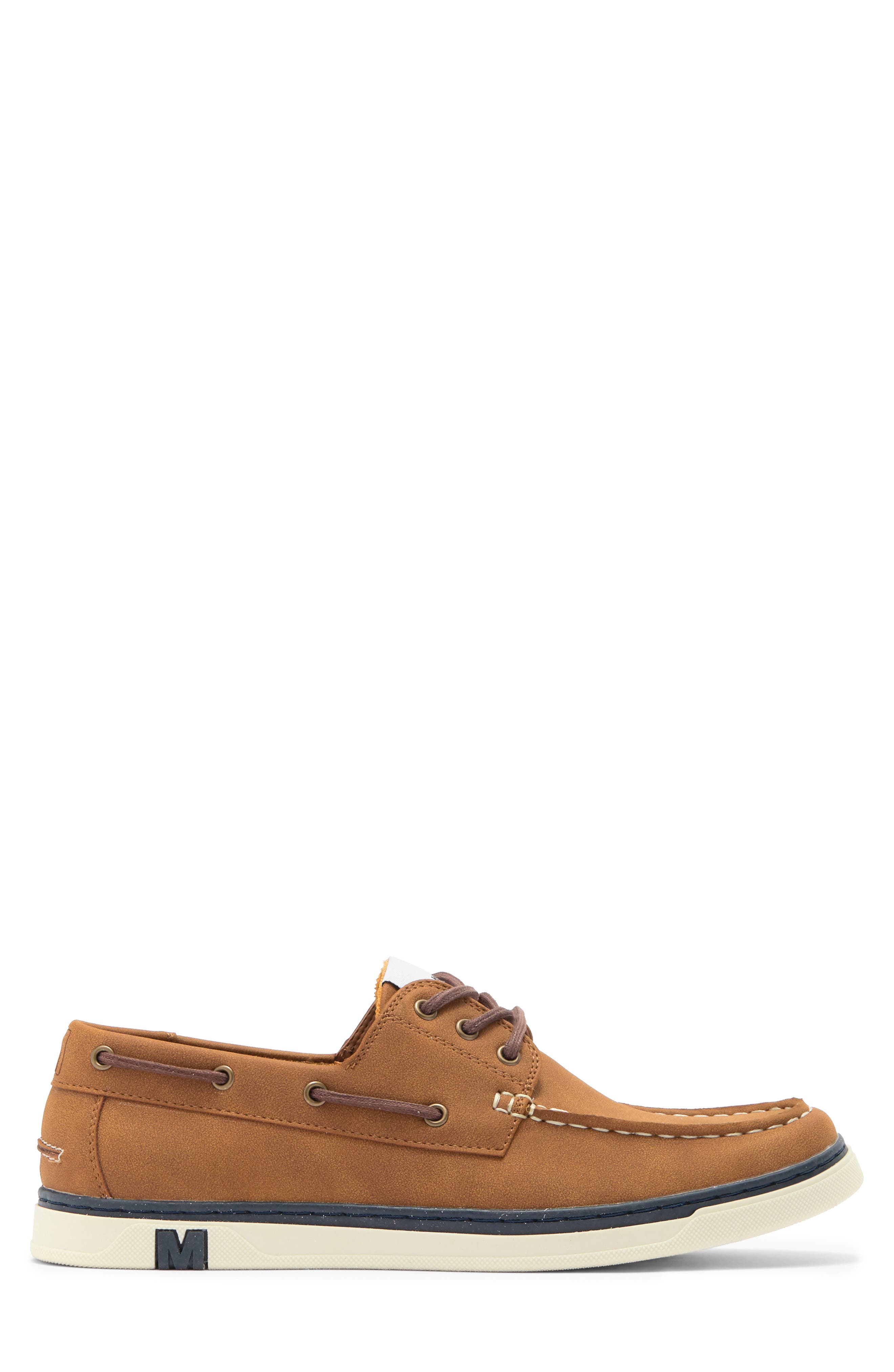 MADDEN Ommny Boat Shoe, Alternate, color, Cognac