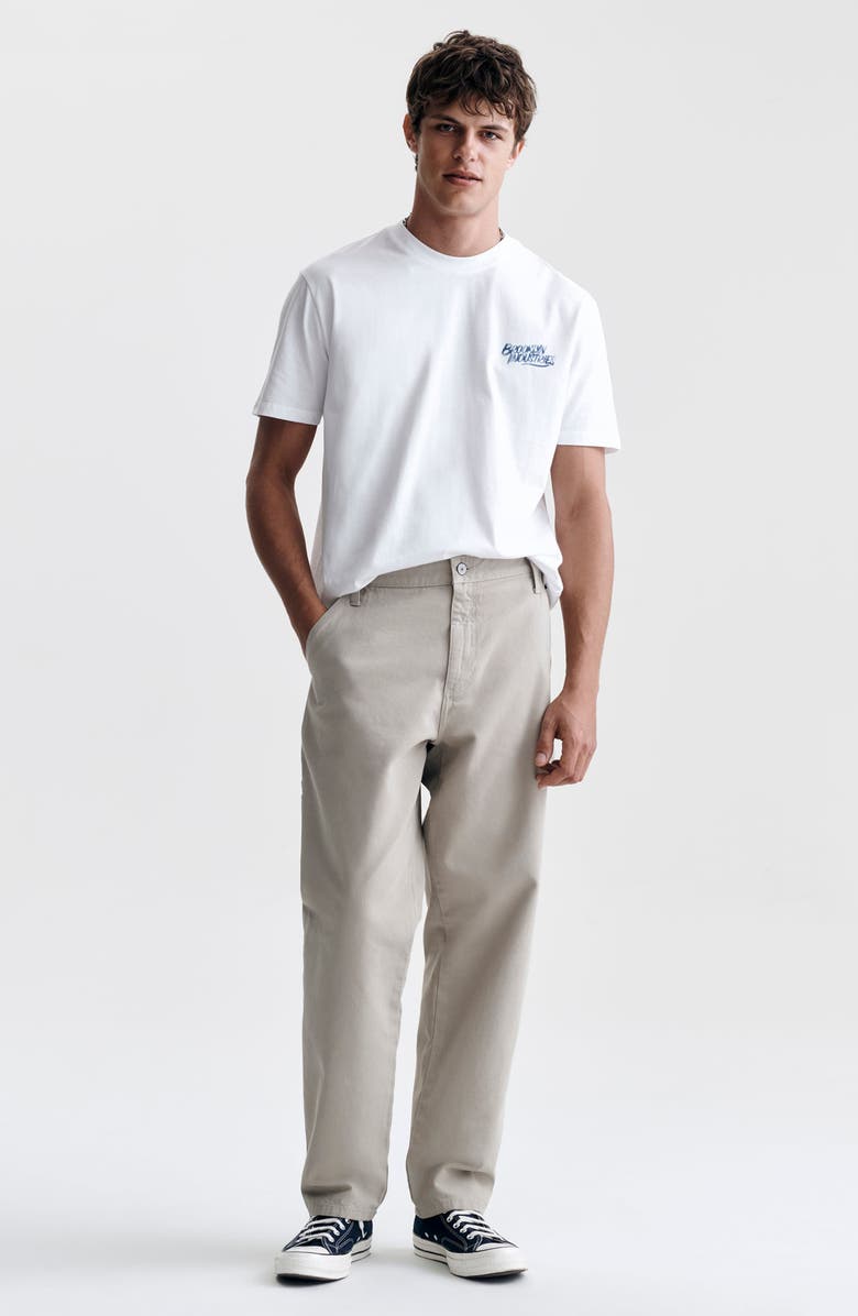 Brooklyn Industries Williamsburg Relaxed Straight Leg Canvas Carpenter Pants, Alternate, color, 