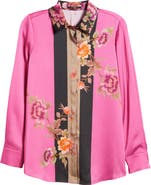 KOBI HALPERIN Sabrina Floral Button-Up Shirt