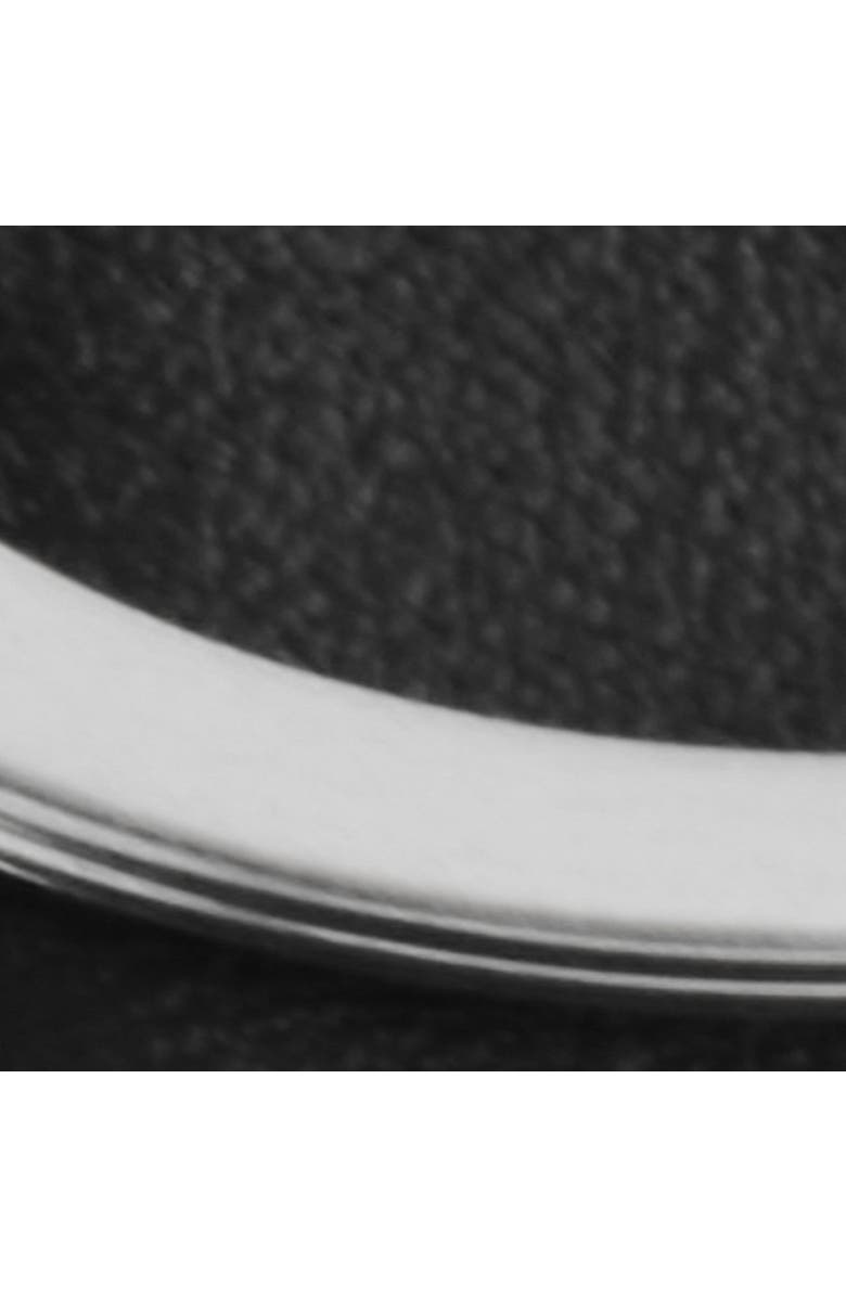 COS Leather Keyring, Alternate, color, Black