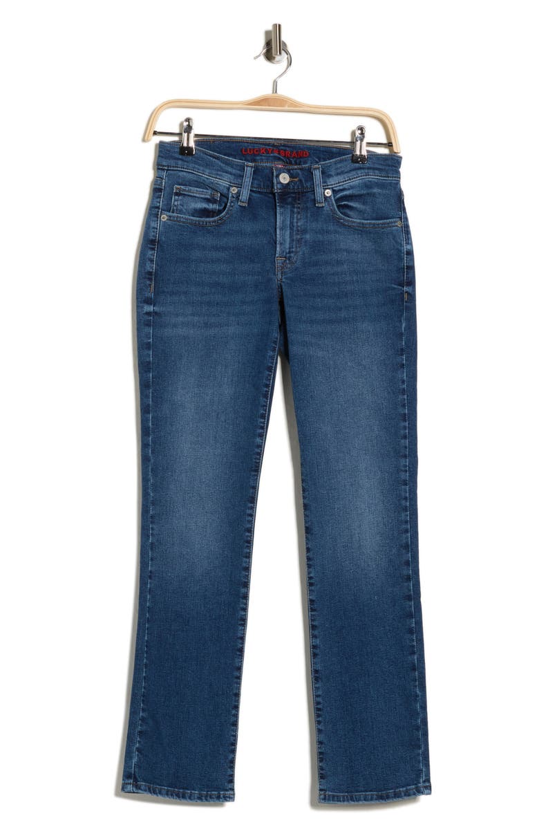 Lucky Brand Sweet Mid Rise Straight Leg Jeans, Alternate, color, Crescentville