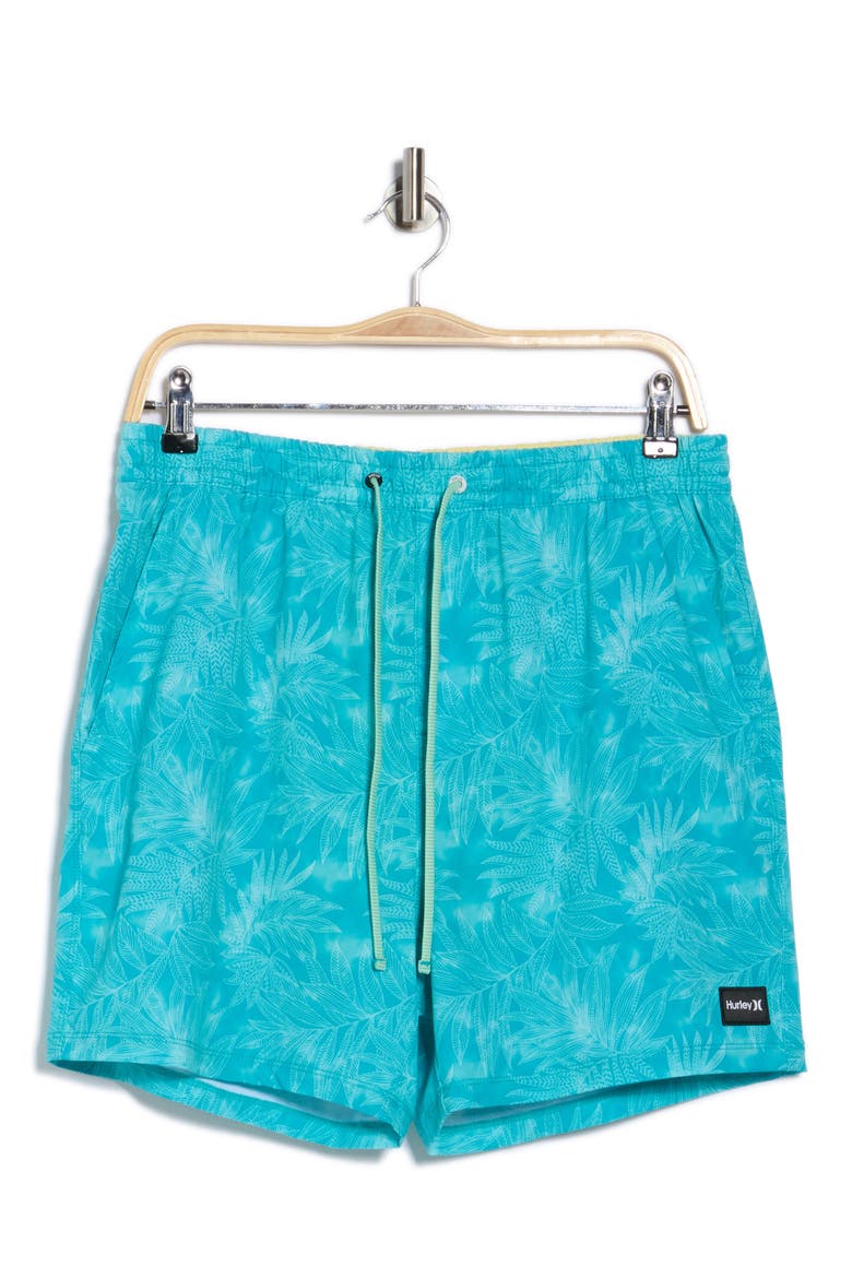 Phantom Eco Poolside Combo Swim Trunks, Alternate, color, TURQUOISE