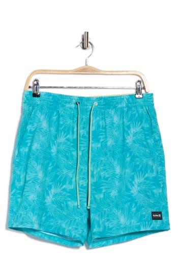 Hurley Phantom Eco Poolside Combo Swim Trunks In Blue
