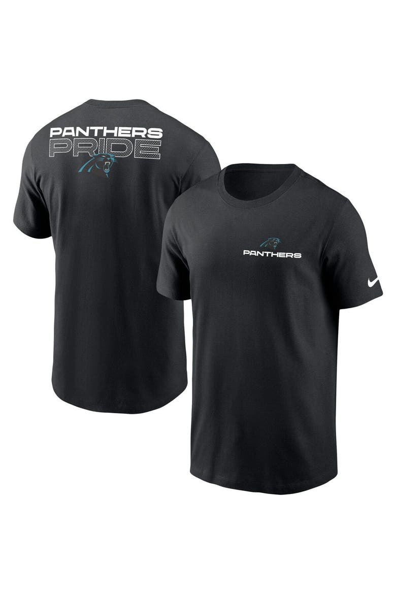 Men's Nike Black Carolina Panthers Local Phrase T-Shirt, Main, color, Black
