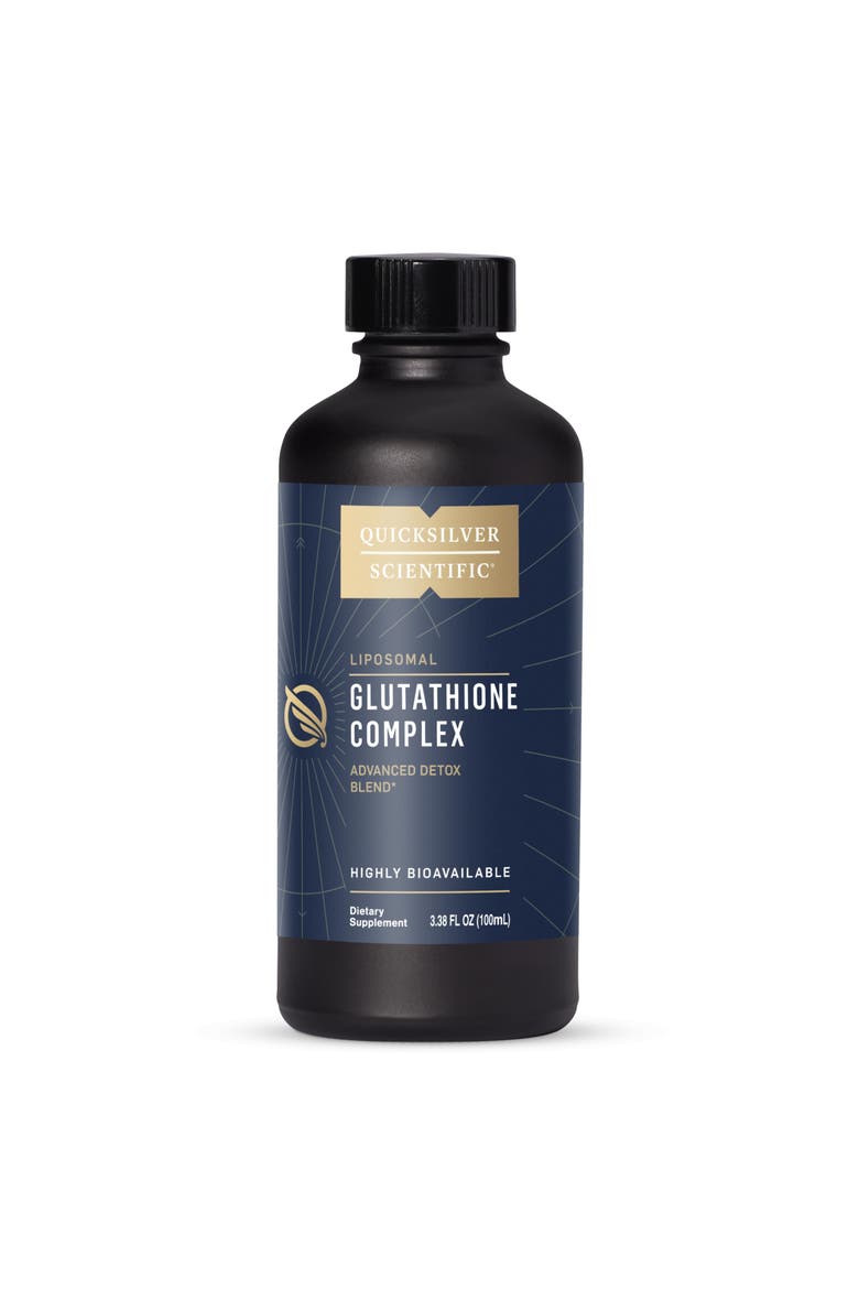 Glutathione Complex Milk Thistle and Vitamin B Complex Liquid Supplement, Main, color, None