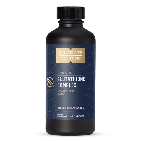 Glutathione Complex Milk Thistle and Vitamin B Complex Liquid Supplement