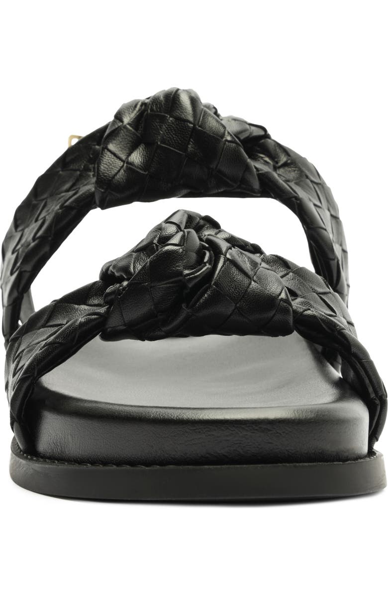 Schutz Kareena Knot Sporty Sandal, Alternate, color, Black