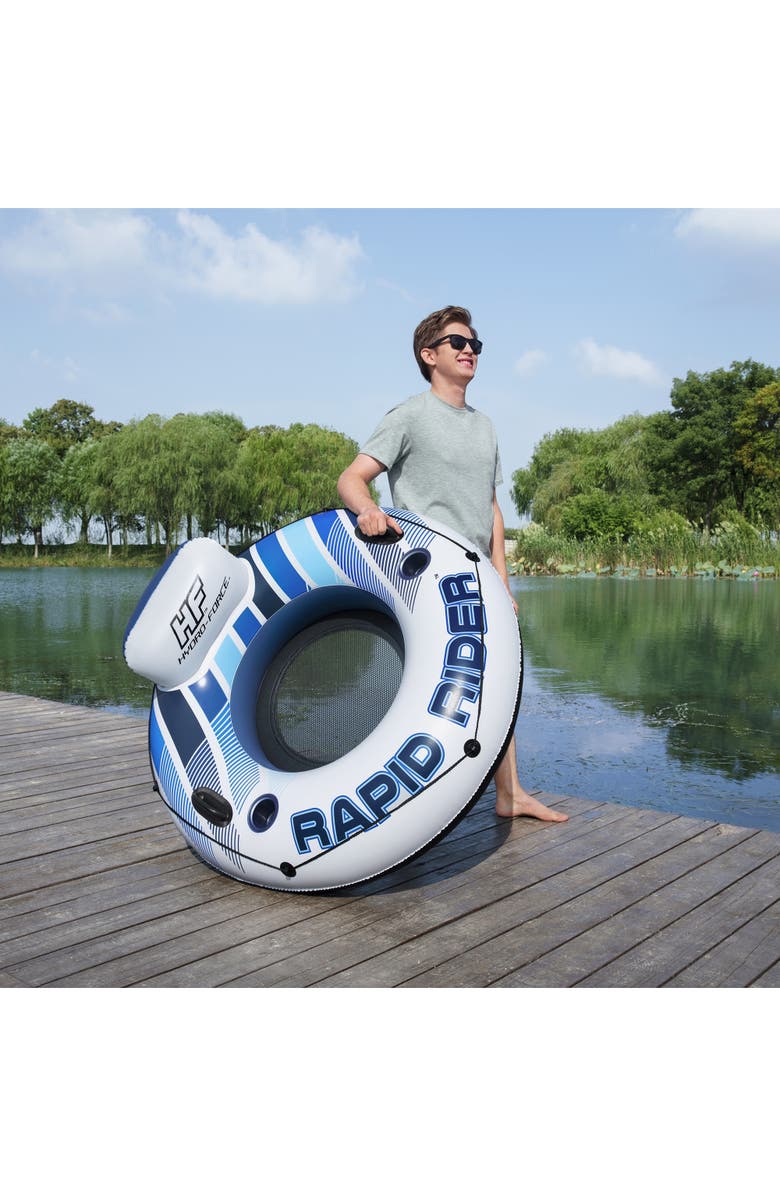 Hydro-Force Rapid Rider Single River Tube 53", Alternate, color, Blue