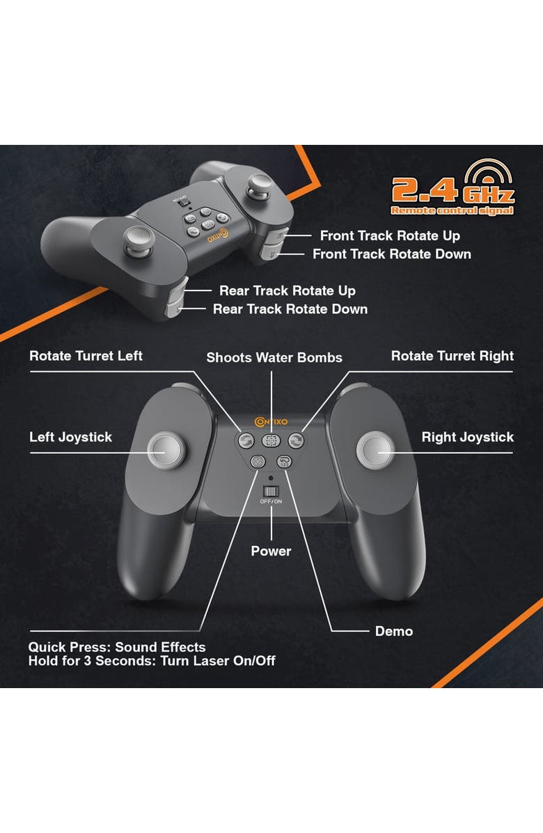 CONTIXO Gel Blaster Tank, Alternate, color, Grey