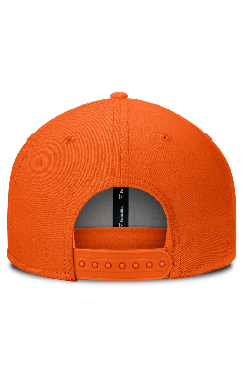 FANATICS Men's Fanatics Orange Philadelphia Flyers Core Primary Logo Snapback Hat, Alternate, color, Orange