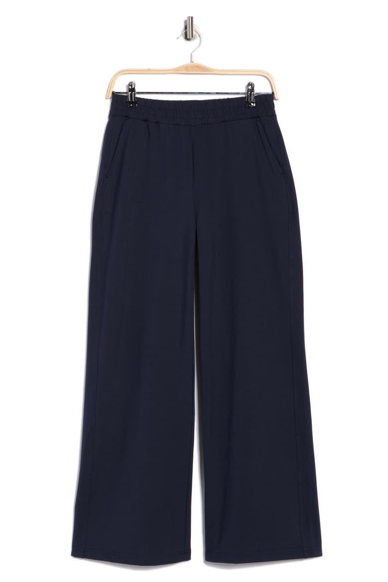 Lux Avenue Wide Leg Pants, Alternate, color, TRUE NAVY