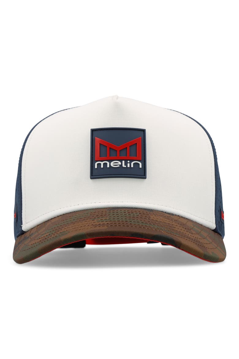 Hydro Odysea Merica Camo Performance Snapback Ball Cap, Alternate, color, MERICA CAMO